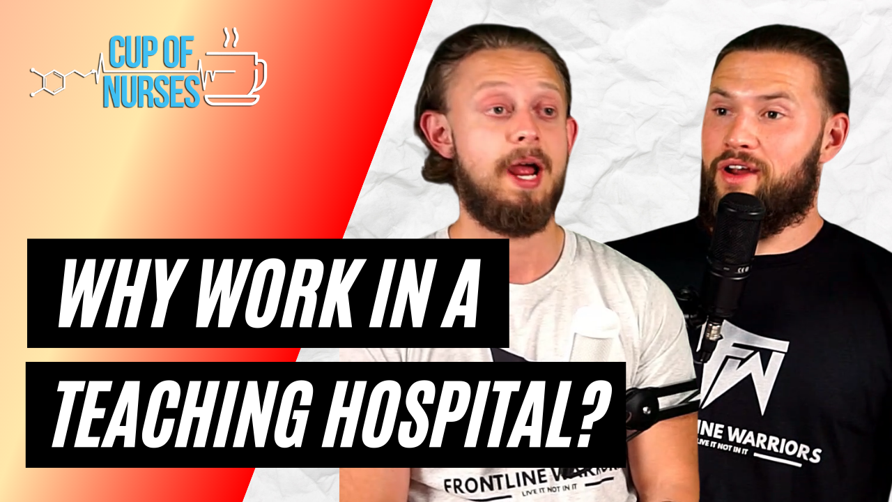 Pro's vs. Con's Working in a Teaching Hospital